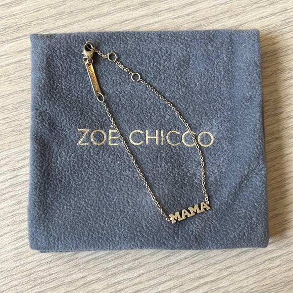Zoe Chicco Jewelry - ⭐️ SALE! Zoe Chicco 14K MAMA Bracelet EUC
